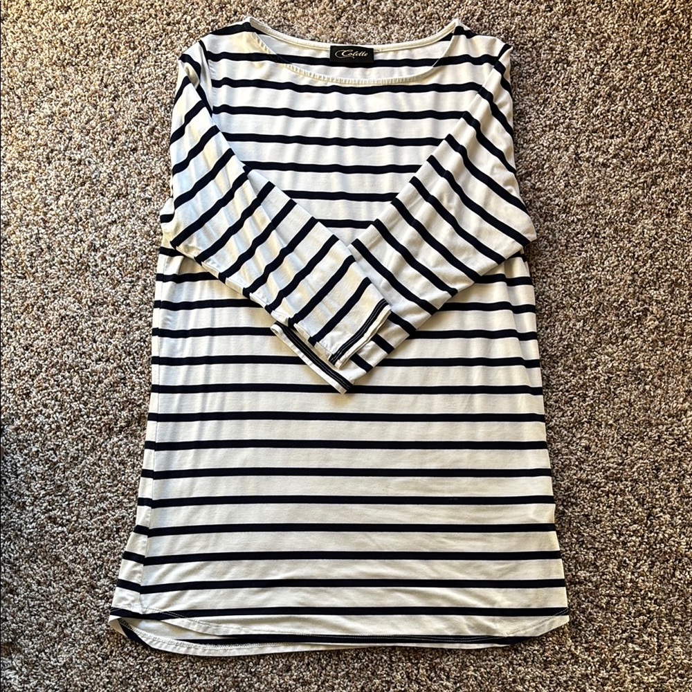 C. Wonder Striped Long Sleeve Top